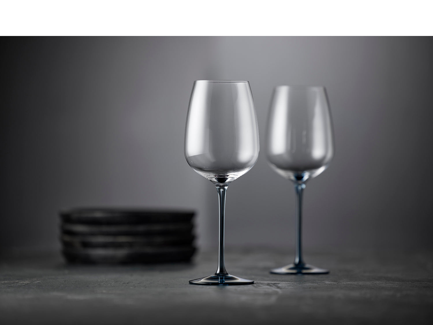 Set de 4 verres à vin VIENNA Bleu Lyngby Glas - Mathon - 7