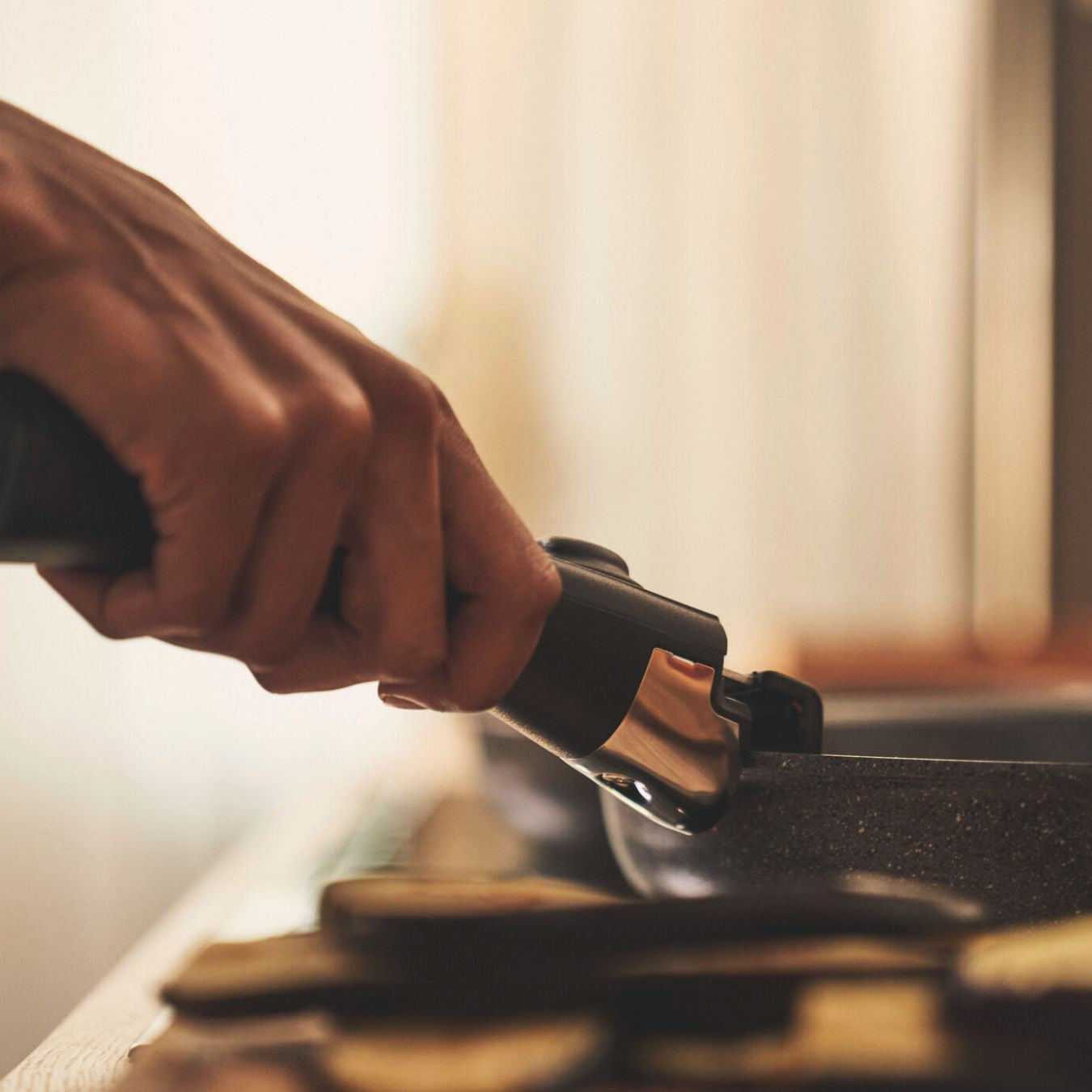 Poêle, 26 cm, Aluminium, Revêtement antiadhésif en céramique Ballarini - Mathon - 3