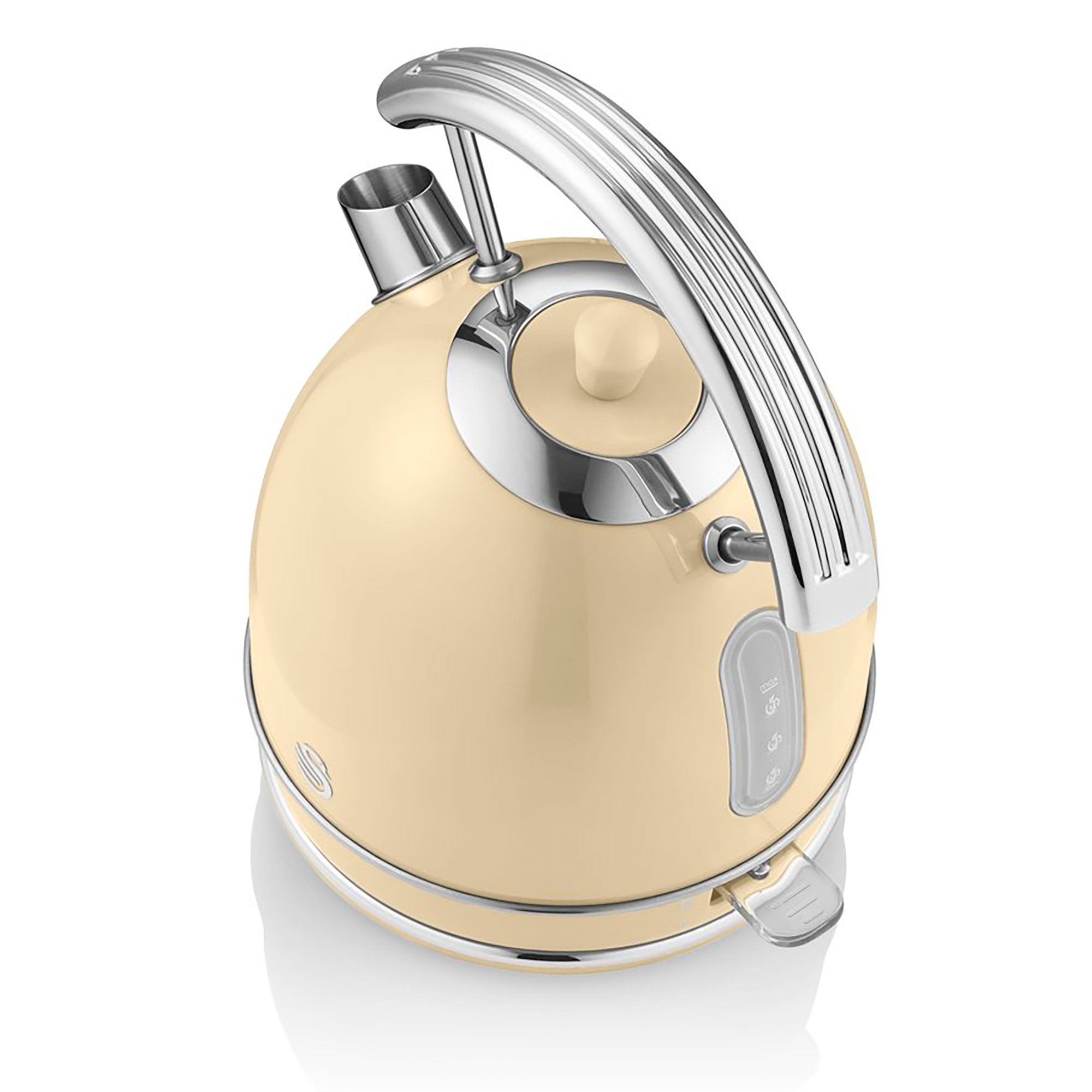 Retro Set Petit-Déjeuner Bouilloire 1,8L Grille-Pain 2 Tranches Micro-ondes 20L 850 Crème STRP2070CNEU - Mathon - 9