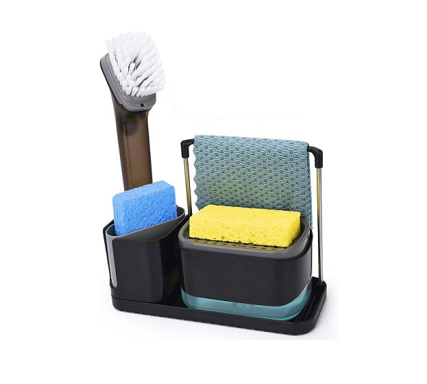 Distributeur de savon de cuisine noir Vendos85 - Mathon