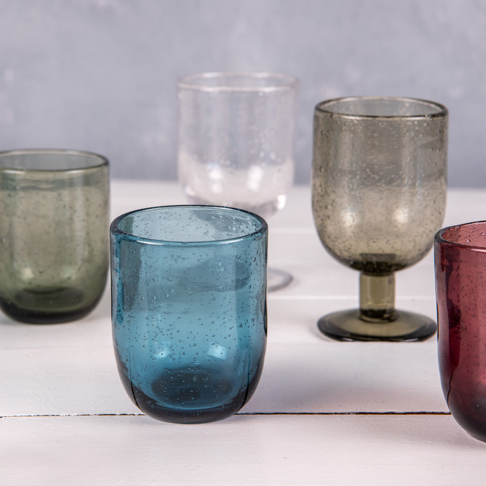 Gobelet 20 cl Luberon bullé bleu (lot de 6) Table passion - Mathon - 2