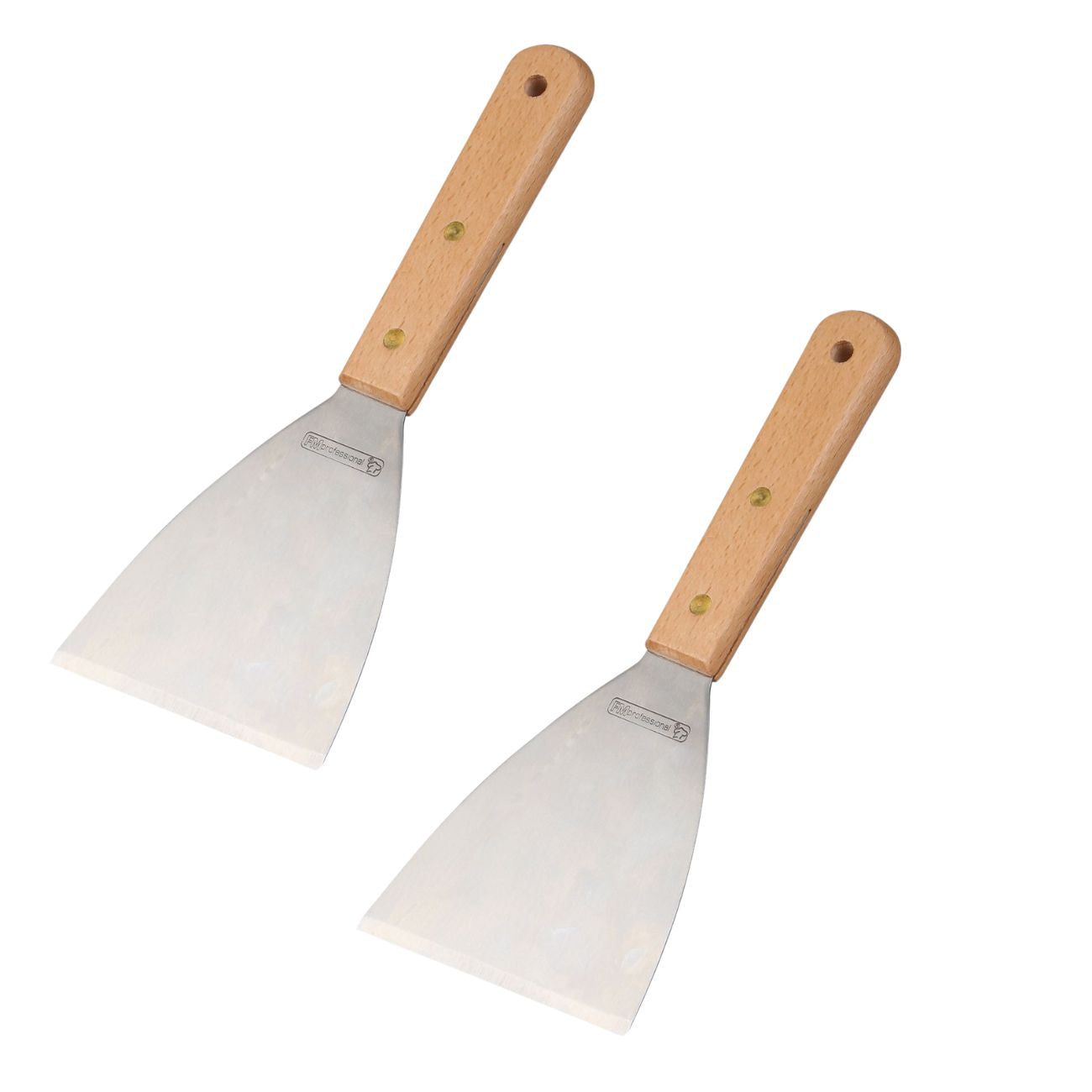 Ensemble de 2 Spatules pour plancha 23 cm FM Professional - Mathon - 1