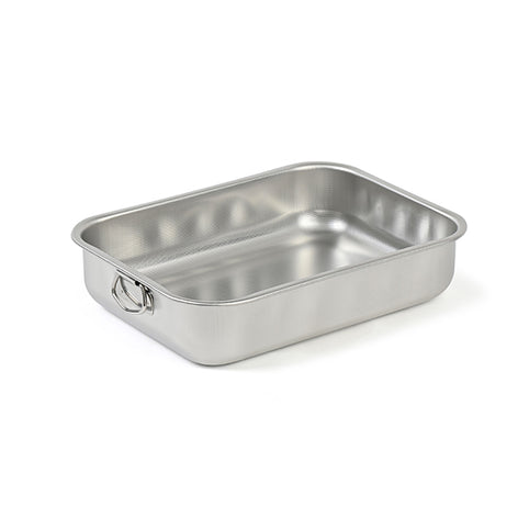 Plat à four rectangulaire en inox 30 x 22 cm  Steel Pan - Mathon - 1