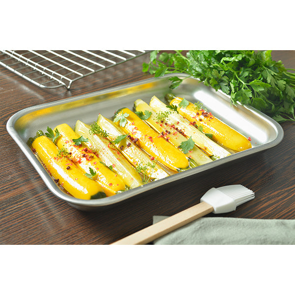 Plat à four bas 30x22 cm  Steel Pan - Mathon - 4