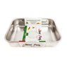 Plat à four rectangulaire en inox 34,5 x 25 cm Steel Pan - Mathon - 3
