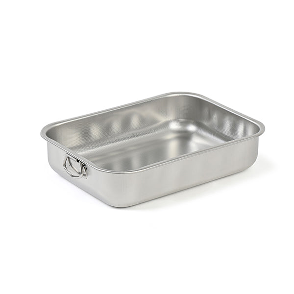 Plat à four rectangulaire en inox 35 x 26 cm Steel Pan - Mathon - 2