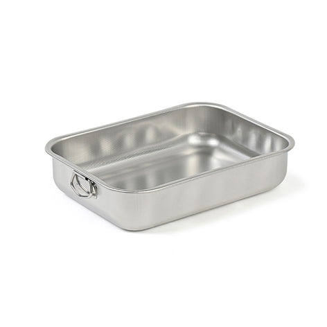Plat à four rectangulaire en inox 35 x 26 cm Steel Pan - Mathon - 2