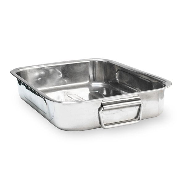Plat à four rectangulaire inox 25 cm Baumalu - Mathon - 2