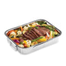 Plat à four rectangulaire inox 25 cm Baumalu - Mathon - 3