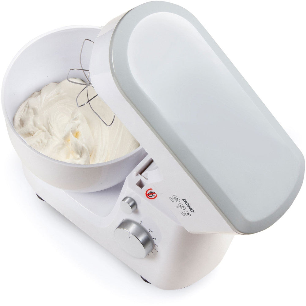 Robot Pâtissier - Domo - Do9241kr - 600 W - 6 Vitesses - 4 L - Blanc Domo - Mathon - 5