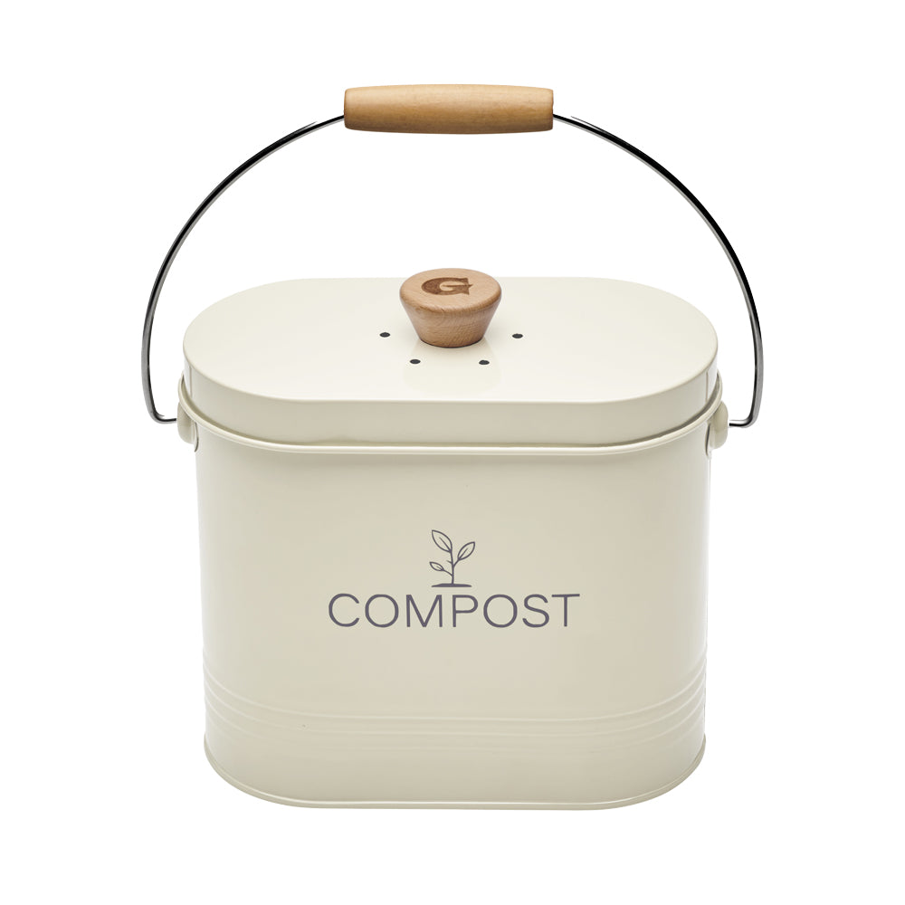 Seau compost ovale beige 3L Guillouard - Mathon - 2