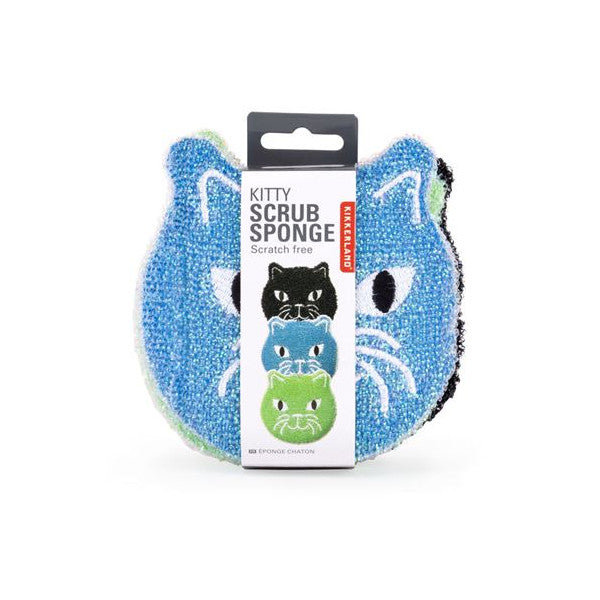 Lot X3 Eponges Chat Lot X3 Eponges Chat Kikkerland Design - Mathon