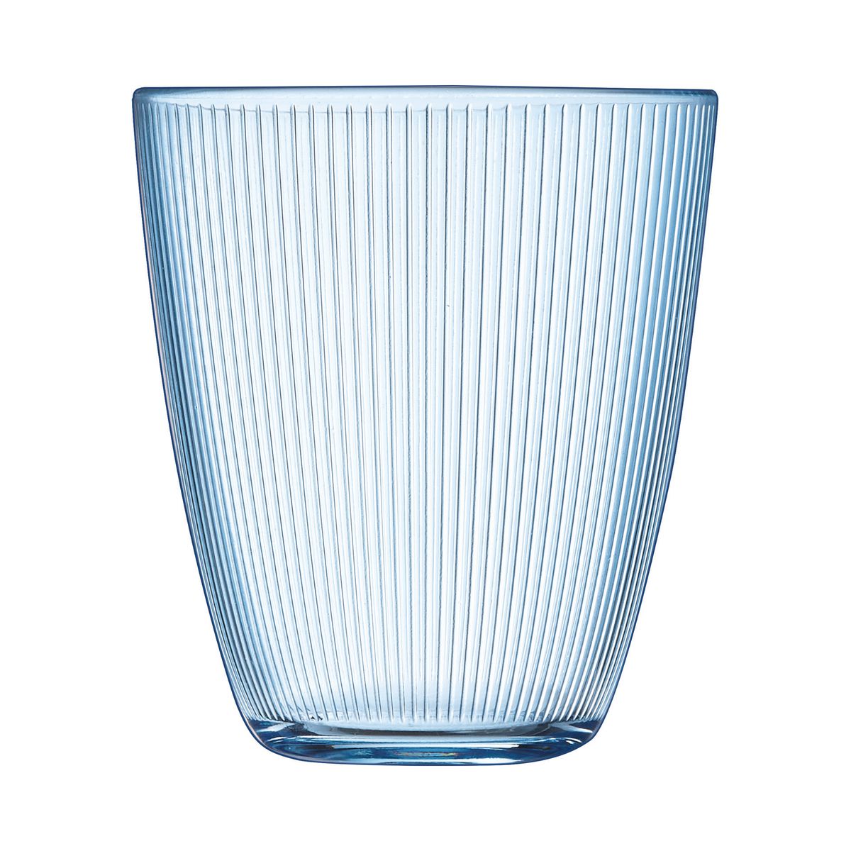 Verre bleu 31 cl Stripy Luminarc - Mathon - 1