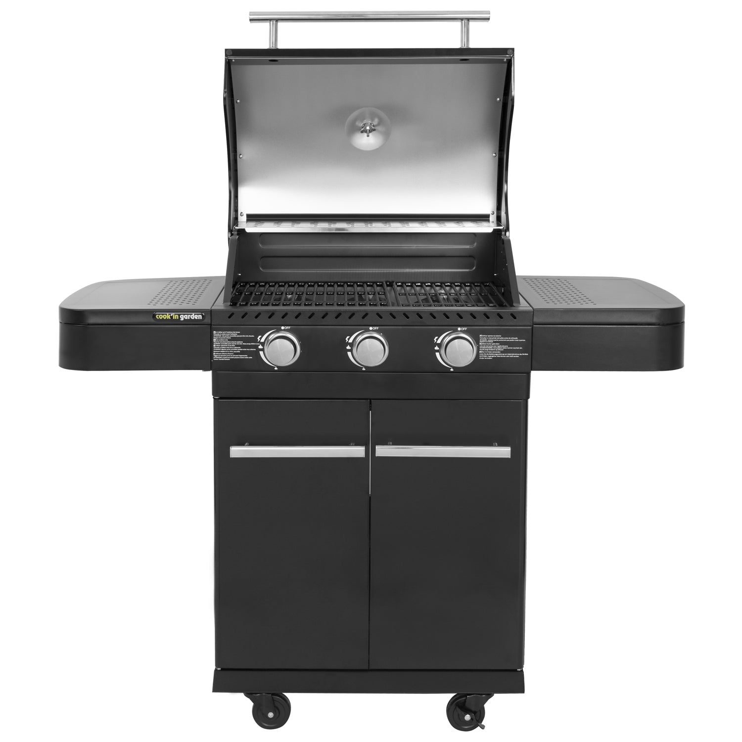 Cuisine extérieure modulable FYRA - 3 brûleurs Cook