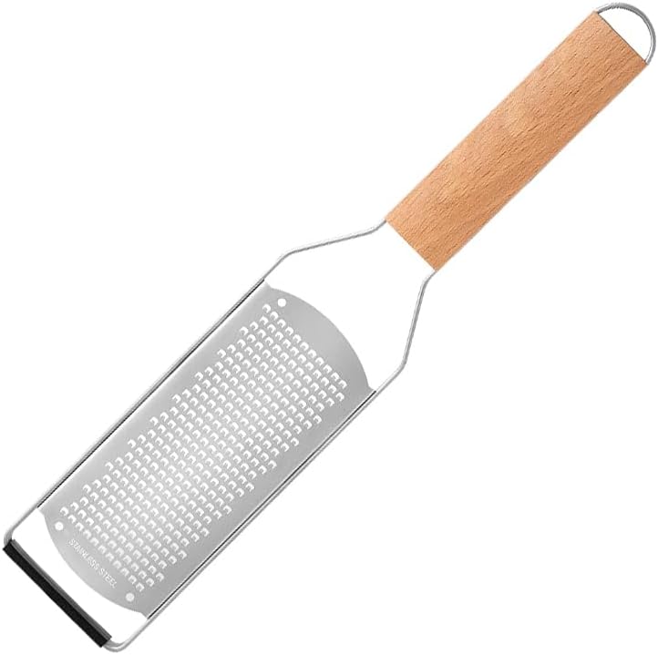 Râpe zesteur multifonction en acier inoxydable et bois Vendos85 - Mathon