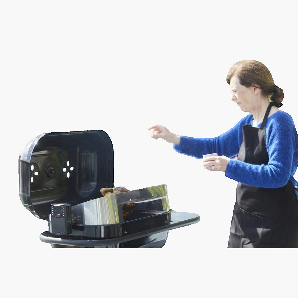 Tournebroche barbecue + moteur Siesta et Magnus - Barbecook Barbecook - Mathon - 2