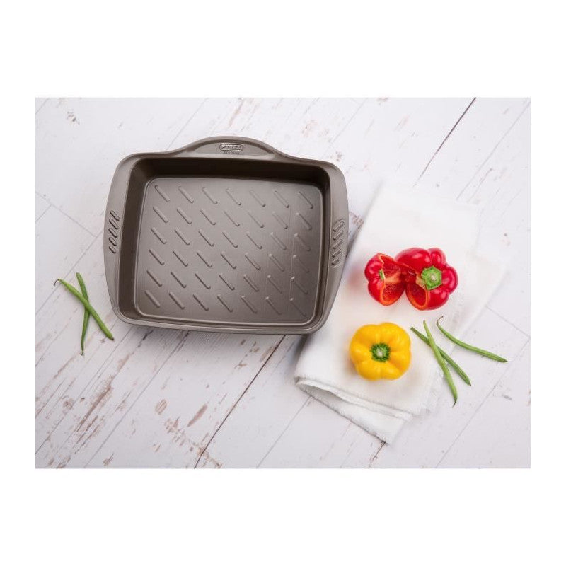 Plat A Four -   - 1452052 - Rectangulaire - En Acier - 30 X 24 Cm Pyrex - Mathon - 3