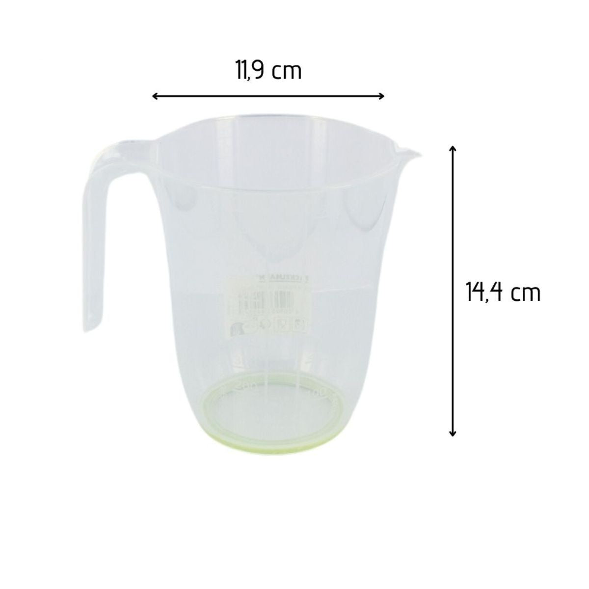 Set de 100 poches à douilles professionnelles jetables 50 cm et Verre doseur transparent en plastique 1 litre Fackelmann - Mathon - 4