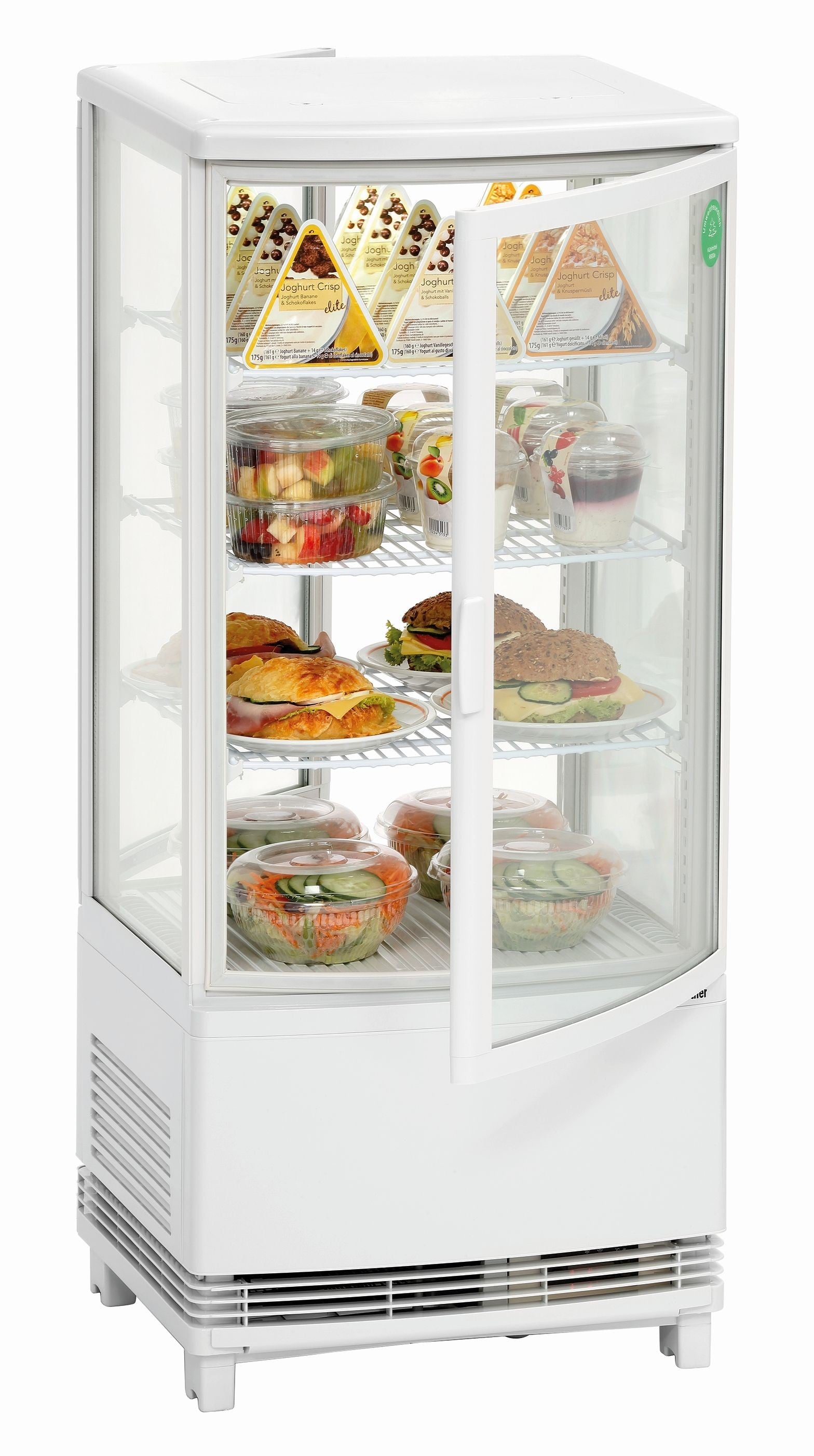 Frigo Vitrine à Poser - 86 Litres Blanc - Bartscher - Mathon - 1