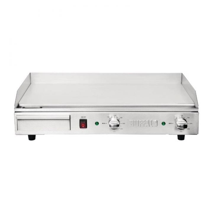 Plancha Electrique en Acier Poli 2,2 kW - Buffalo - Mathon - 2