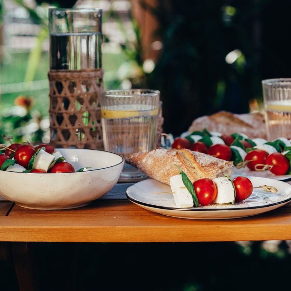 Lot de 100 pics à brochettes en bambou de 10 cm  Wood Edition Fackelmann - Mathon - 4