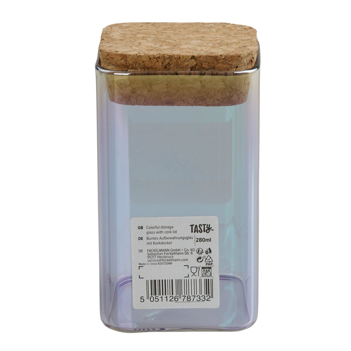 Boîte de conservation avec couvercle 280 ml Tasty Green Tasty - Mathon - 8