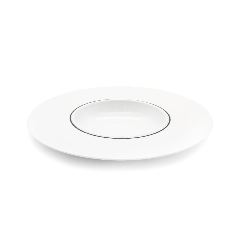 6 assiettes creuses 30cm LIGNE Fauchon Art de la Table - Mathon - 4