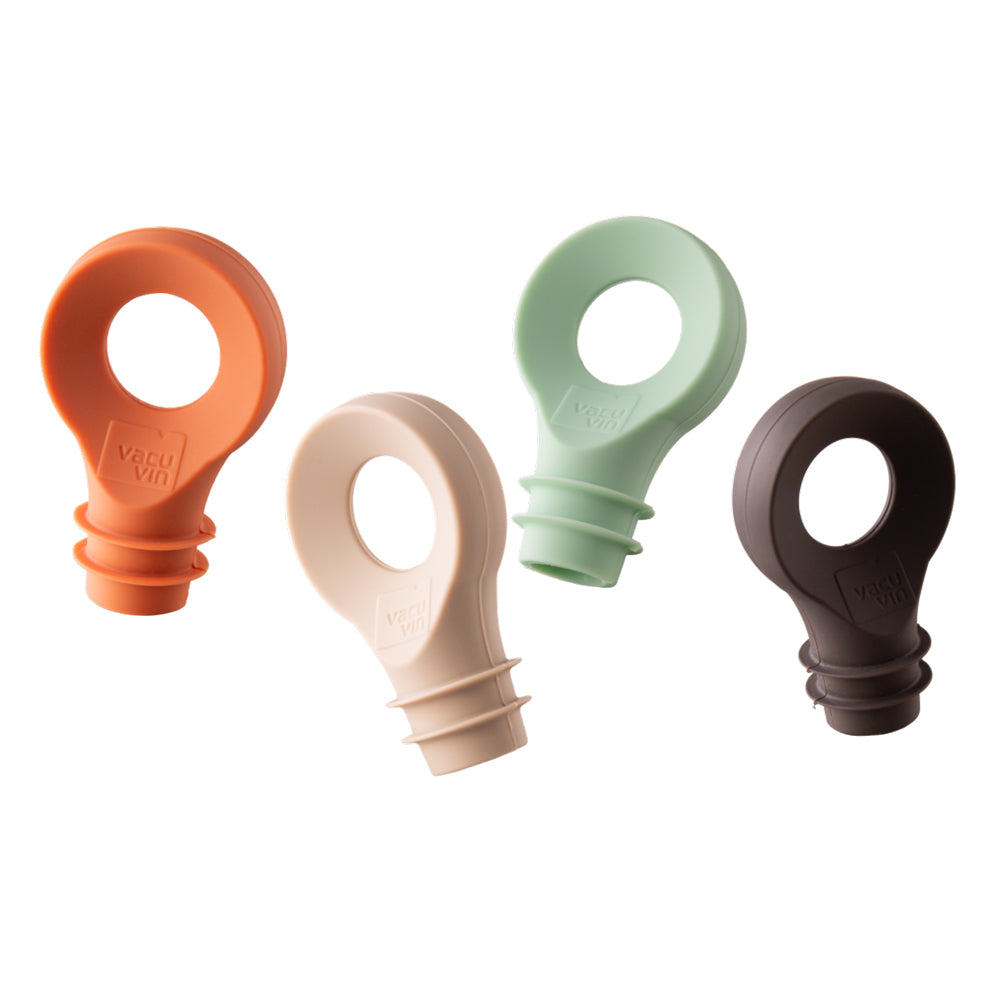 Lot de 4 bouchons bouteilles Vacuvin - Mathon - 1