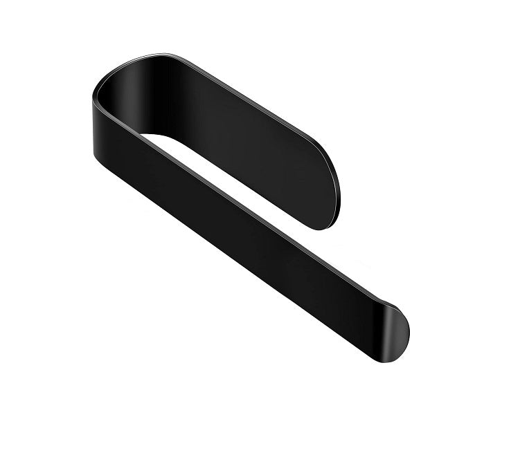 Porte-Serviettes de 23,5 cm pour Salle de Bain Auto-adhésif en Acier Inoxydable noir Vendos85 - Mathon