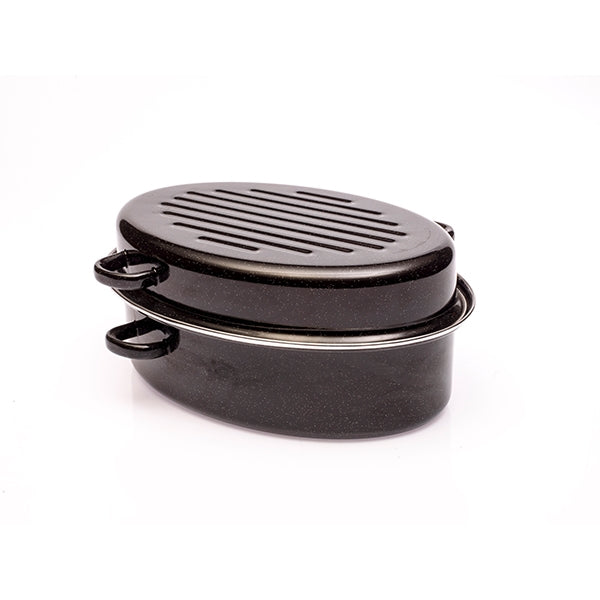 Roaster 42 cm acier émaillé Baumalu - Mathon - 1
