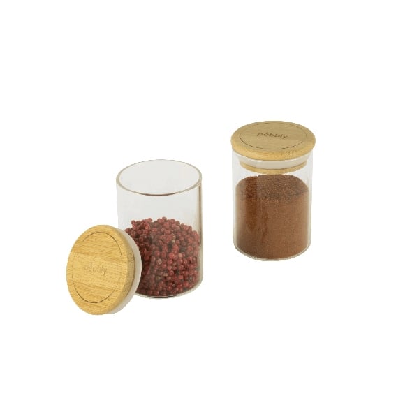 Pot Épice en Bois avec Épices incluses - Accessoires Cuisine Pas Cher