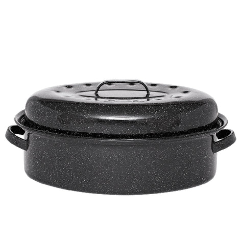 Roaster 4 8 personnes 46 cm Graniteware - Mathon - 1