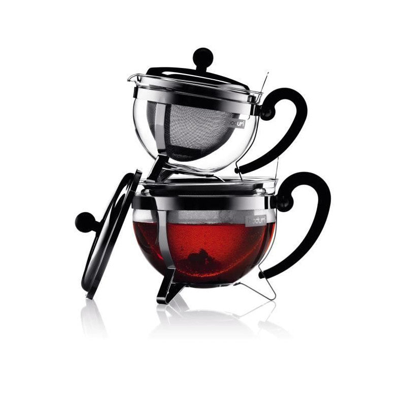 Bodum Chambord Théiere Avec Tamis 1,3l Gris Bodum - Mathon - 4