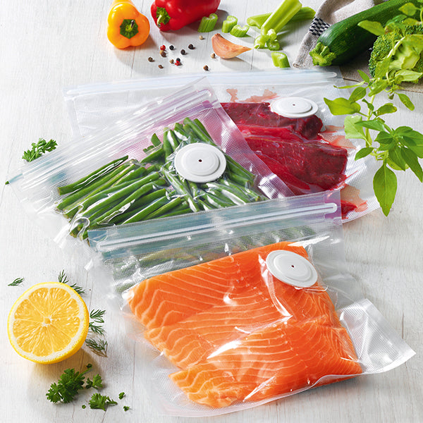 20 sacs réutilisables pour pompe à vide KC.MINIVAC35L Kitchen Chef Professional - Mathon - 3