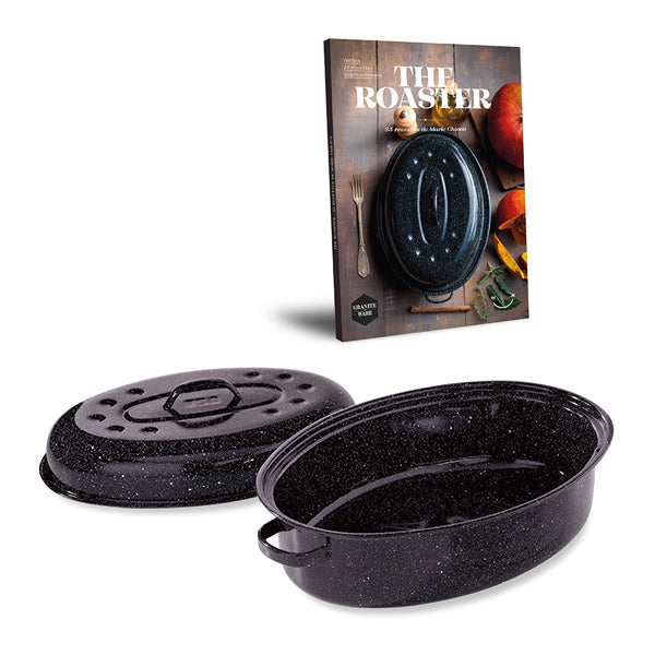 Roaster 46 cm avec livre offert Graniteware - Mathon - 1