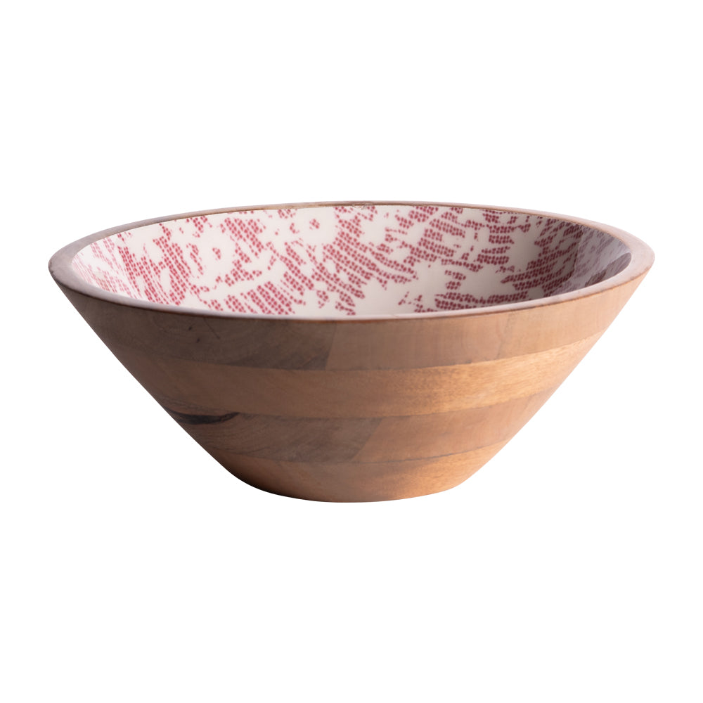 Saladier Léa rouge 30 cm Table passion - Mathon