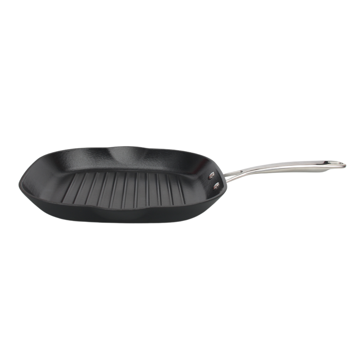Grill noir 28cm - "AirIron" Laguiole Cuisson - Mathon - 1