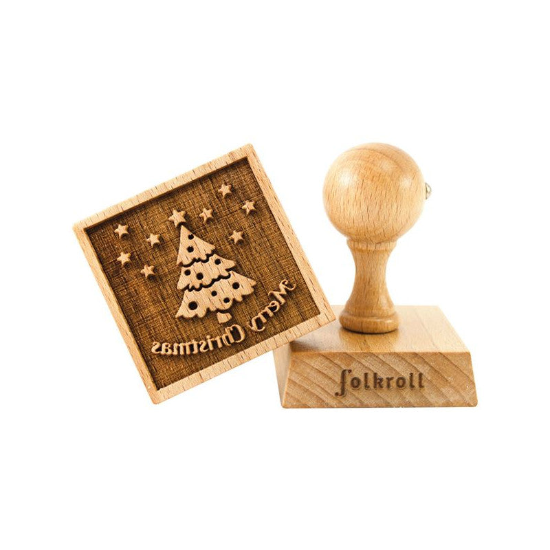 Tampon Deco Carré Merry Christmas Patisse - 13275 Patisse - Mathon - 1