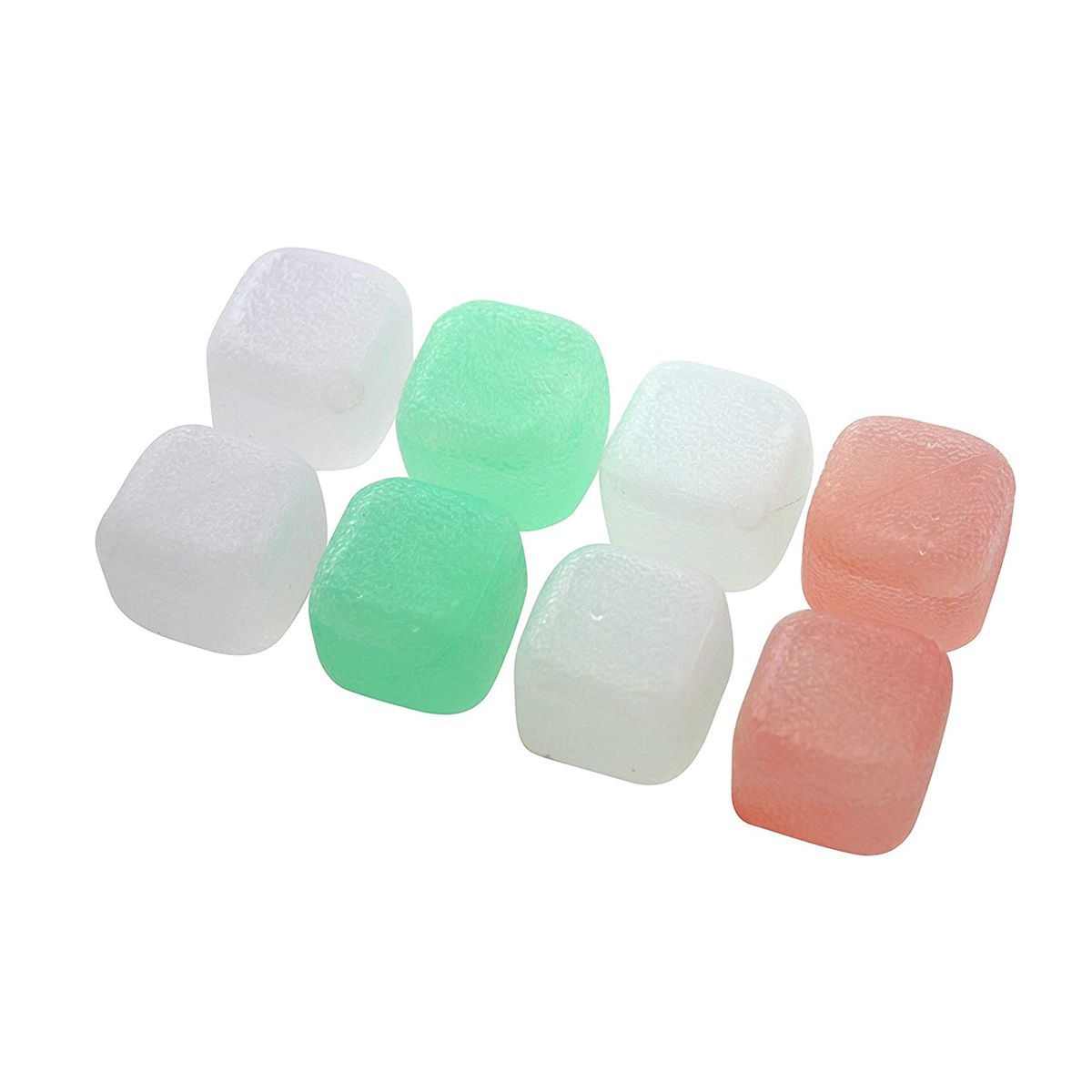 Lot de 8 glaçons réemployables en plastique Multicolore Fackelmann - Mathon - 1