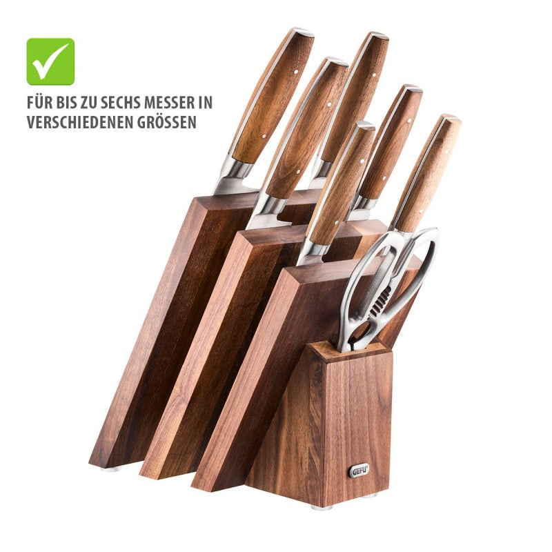 Bloc de couteaux magnétiques ENNO, en éventail Gefu - Mathon - 5