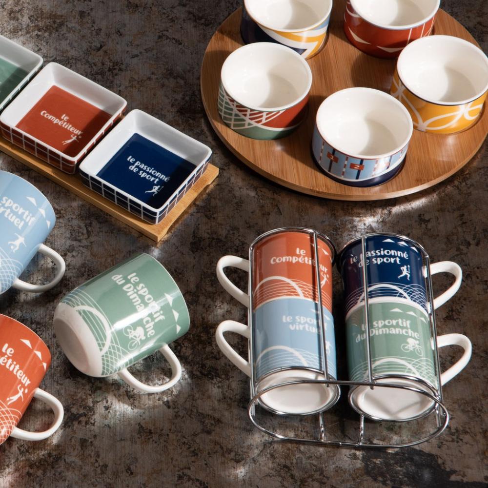 Coffret de 4 tasses Joe Amadeus - Mathon - 3