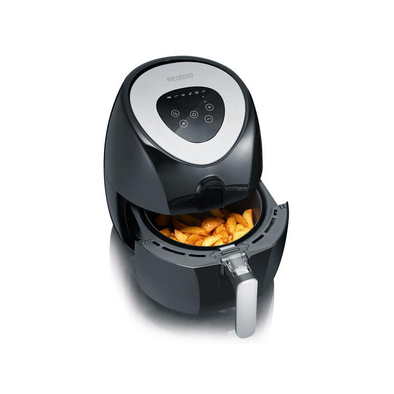 Friteuse  Air Fryer Sans Huile 1500w 3,2l 6prog Noir   - 2430 Severin - Mathon - 1