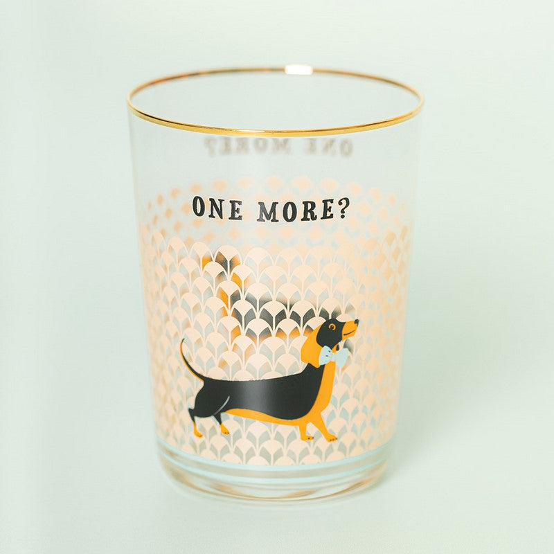 Lot de 6 Verres cocktail 55 cl - Teckel Doggie Yvonne Ellen - Mathon - 1