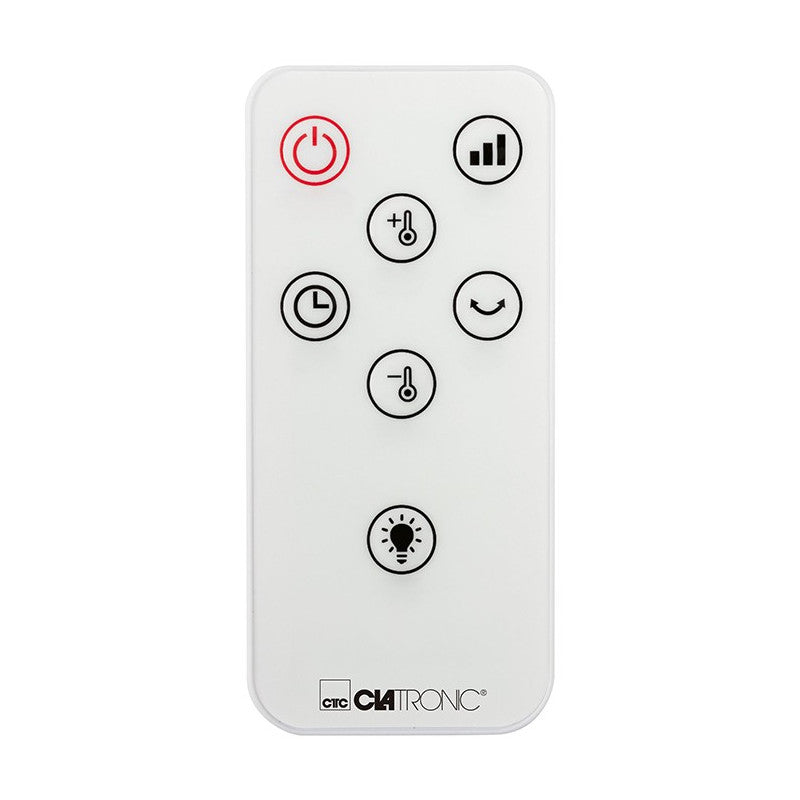 Chauffage soufflant en céramique tactile 2000W Clatronic HL 3763 Blanc Clatronic - Mathon - 2