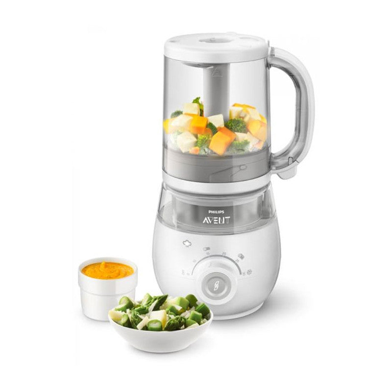 Robot Cuiseur-mixeur 4 En 1 Pour Bébé - Philips Avent - Cuit A La Vapeur - Mixe - Réchauffe - Décongele Philips - Mathon - 1