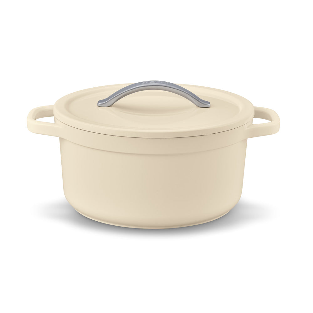 Cocotte ronde beige 24 cm 4.5 L Beka - Mathon - 1