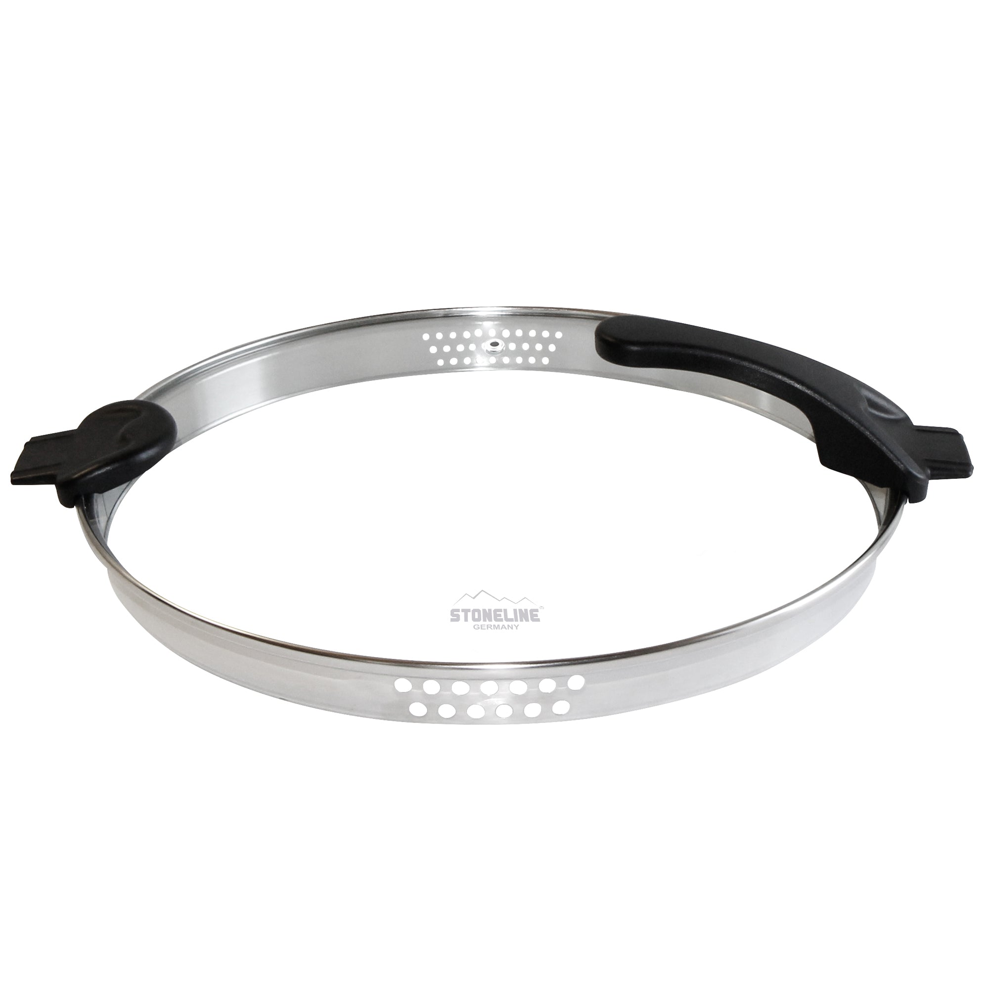 FUTURE Couvercle en verre 18 cm avec fonction passoire Stoneline - Mathon - 2