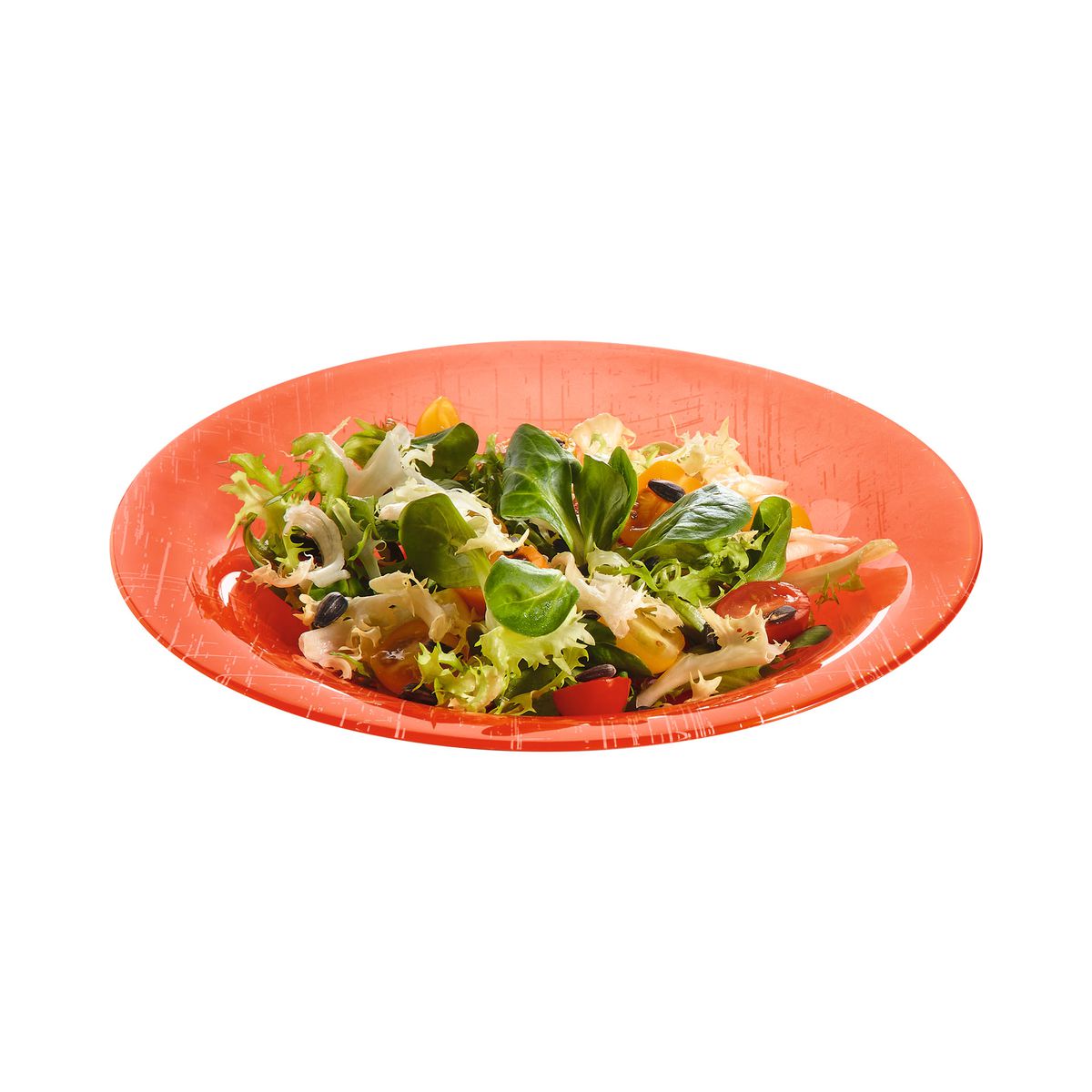 Assiette creuse orange 21,5 cm Poppy Luminarc - Mathon - 4