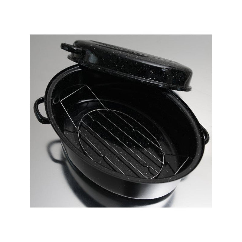 Daubiere Slim Email Noir 34cm Kochstar - K32711034 Kochstar - Mathon - 2