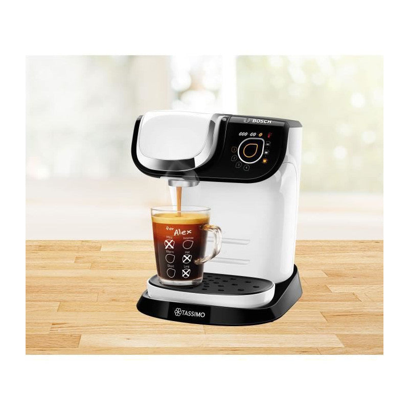 - Tassimo - Tas6504 - Machine A Cafe Multi-boissons - Blanc Bosch - Mathon - 2